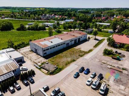 Hala 1087 m2 , przy zjeździe z DK16, pełne media