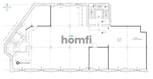 Lokal biurowy 336 m2 w stylu loftowym / Krakowska