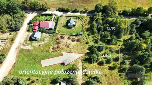 200 m OD JEZIORA PILE - DZIAŁKA BUDOWLANA - DĄBROW