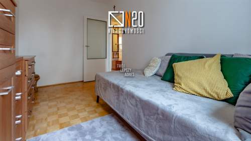 Mieszkanie 3 pok. oddzielną kuchnią 46,20 CENTRUM