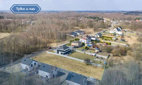 Działka w spokojnej okolicy blisko lasu