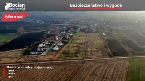 Kompleks działek z dobrym dojazdem do Trójmiasta 