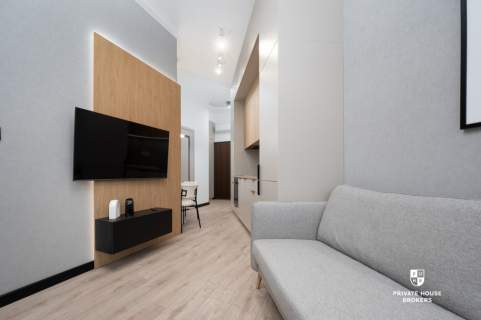 Młyny Mogilska, 2 pokoje z ogrodem 50m2