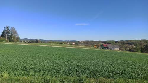 Dom na sprzedaż 49 ar. Widokowa działka, 3 km od rynku