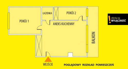 3 pokoje taras 16 m Gdańsk Chełm