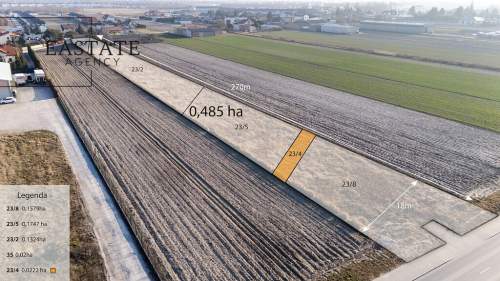 Działka przestrzałowa, budowalna z MPZP trasa S7 Zgorzała