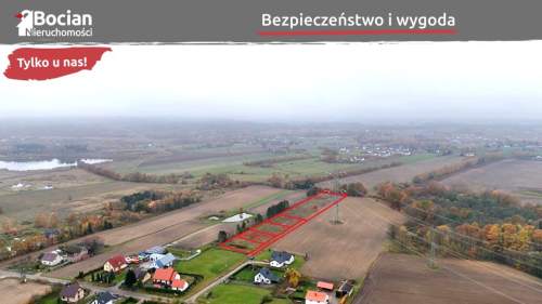 Kompleks płaskich działek nad jeziorem Przyjaźń