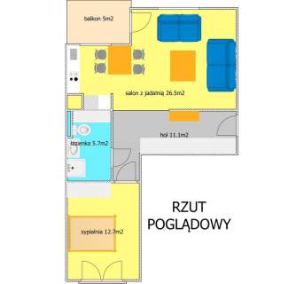 Krzyki/Nowe Jagodno, 2 pok, garaż, wysoki standard