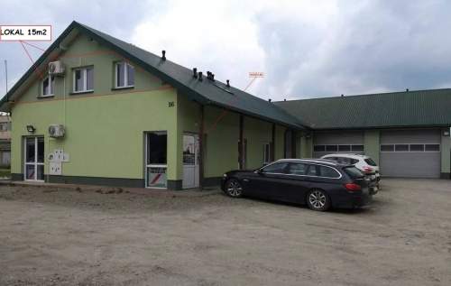 Wynajmę lokal 15m2 na piętrze w Strzyżowie, ul. 1 Maja 3