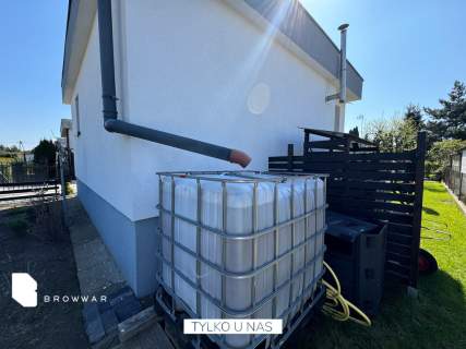 Całoroczna działka ROD z murowanym domkiem 45 m
