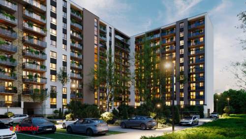 3-pokojowe mieszkanie z loggią Piekarska Park Bałuty 55,95 m...