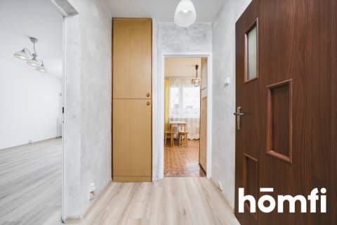 Jasna kawalerka - balkon i osobna kuchnia Bieżanów