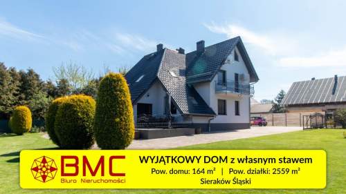WYJĄTKOWY DOM z własnym stawem Premium