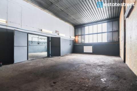 Do wynajęcia 124 m2 hala warsztatowo - magazynowa 
