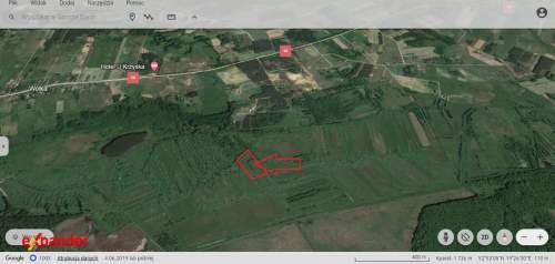 WÓLKA DZIAŁKA O POW. 1,21 HA
