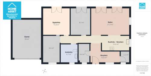 Dom 133m2 BOHO-Azyl w Zbychowie 1513m2 działka