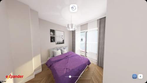 JAR 3 POKOJE 62,50 m2 Z ANTRESOLĄ 2 BALKONY