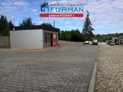 plac ok. 1400m2 pawilon biurowo- socjalny 28m2 