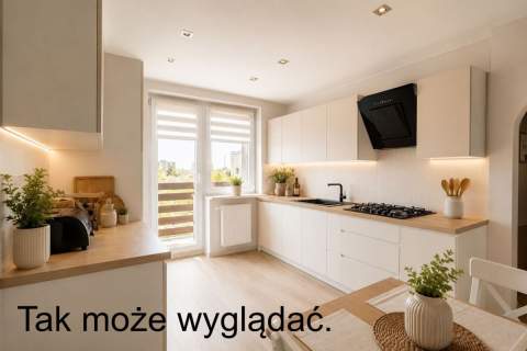 Czteropokojowe mieszkanie z dwoma balkonami