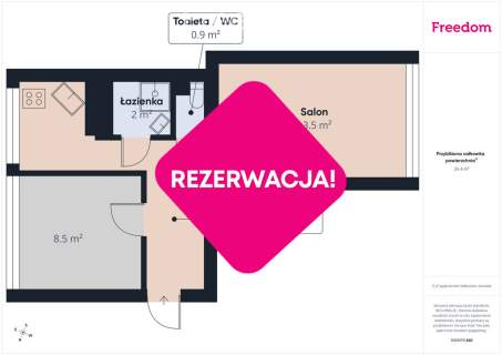Mieszkanie na start - 2 pokoje, niski czynsz