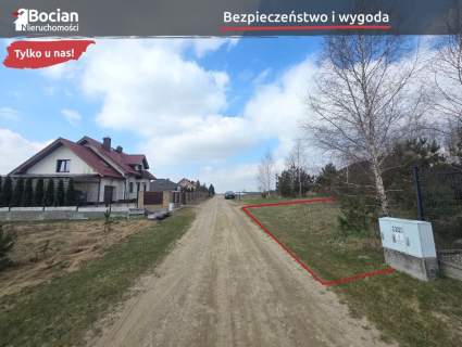 Płaska uzbrojona działka Dobry dojazd Szemud