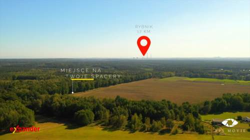 Działka Usługowa -zjazd z trasy 921 - ul. Gliwicka