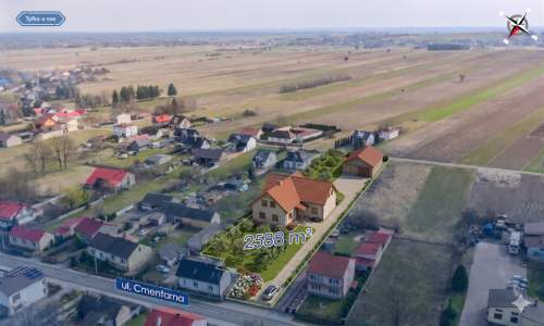 Działka w spokojnej okolicy Mstowa