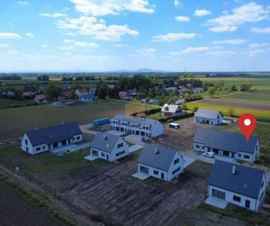 Bliźniak 5 pokoi na działce 510 m2 gotowy