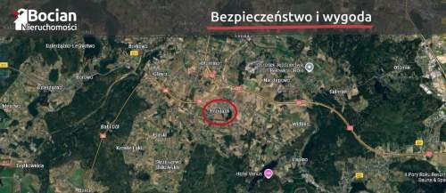 Płaska działka z dobrym dojazdem do Trójmiasta
