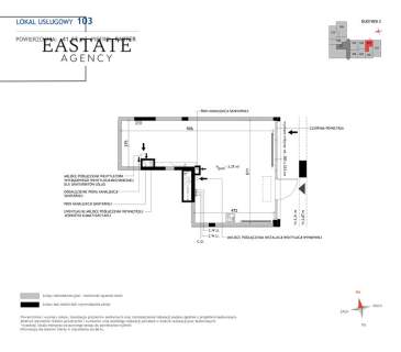Lokal usługowy w nowej inwestycji LINEA 41,63 m2