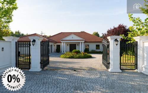 STYLOWY DOM PARTEROWY, DZIAŁKA 30 ARÓW 