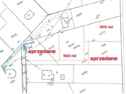 Goleszów działka budowlana 1013 m2