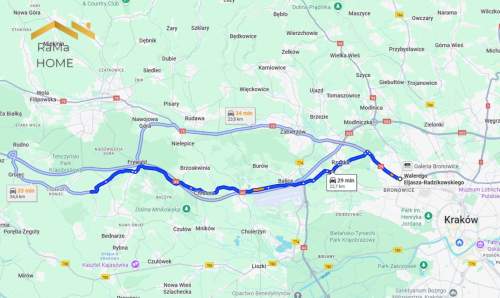 Działka budowlano - rolna Zalas gmina Krzeszowice