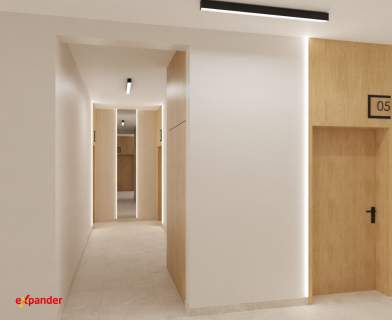 Nowoczesne 2-pokojowe mieszkanie z balkonem 44,61 m