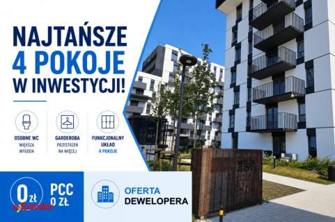 4 pokoje osobne WC i garderoba