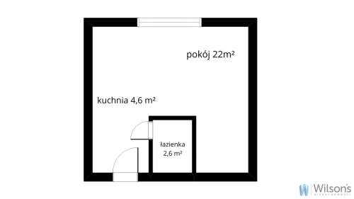 Kapitalna kawalerka przy Placu Wilsona