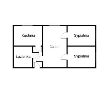 Mieszkanie na parterze 47m2 al. J. Piłsudskiego