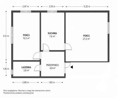 okazja 2 pokoje 62 m2 Wieliczka 2 piętro komórka lokatorska