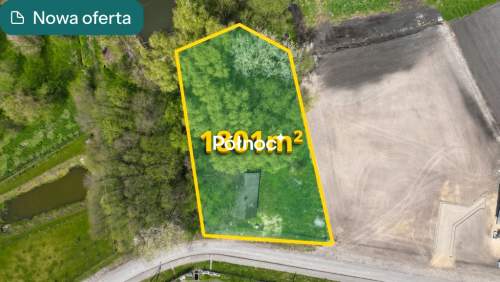 Pniówno działka 1801 m spokojna okolica