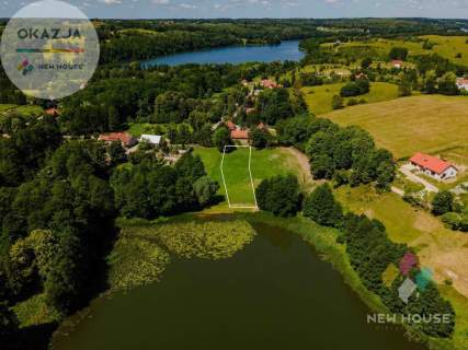 Działka budowlana z linią brzegową, Kiersztanowo