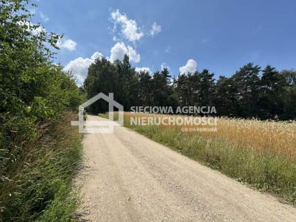 Działka 1260 m2 pod lasem w Rębiechowie
