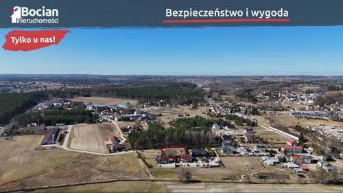 W pełni uzbrojona, ogrodzona działka pod lasem