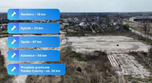 Teren iwestycyjny Kuźnia Raciborska