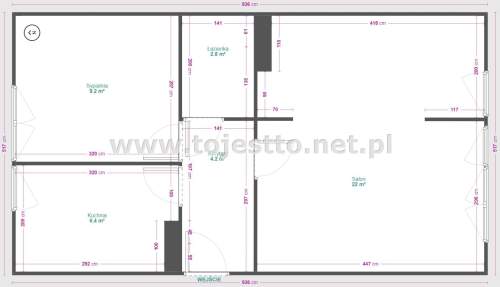 Mieszkanie na sprzedaż, 47,2 m2, Hrubieszów