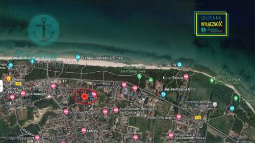 Nadmorska działka budowlana 200m do plaży