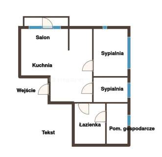 Mieszkanie trzypokojowe dzielnica Włochy