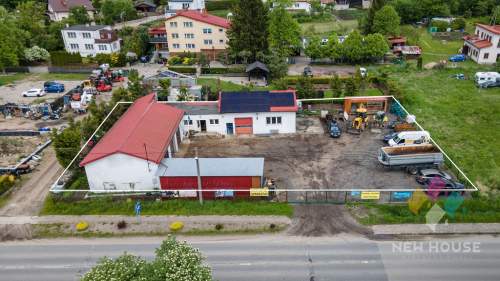 2x hala, biuro, myjnia, plac manewrowy przy S16