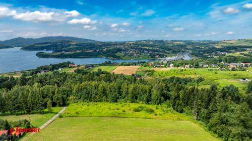 przy Lesie-na Wzgórzu-550m od Jeziora Mucharskiego