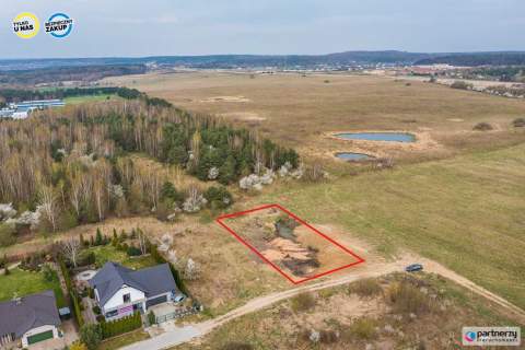Działka Straszyn ul. Zachodnia 1350 m2