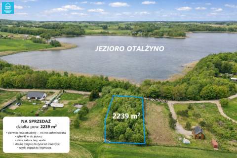 Działka nad jeziorem Pierwsza linia zabudowy 